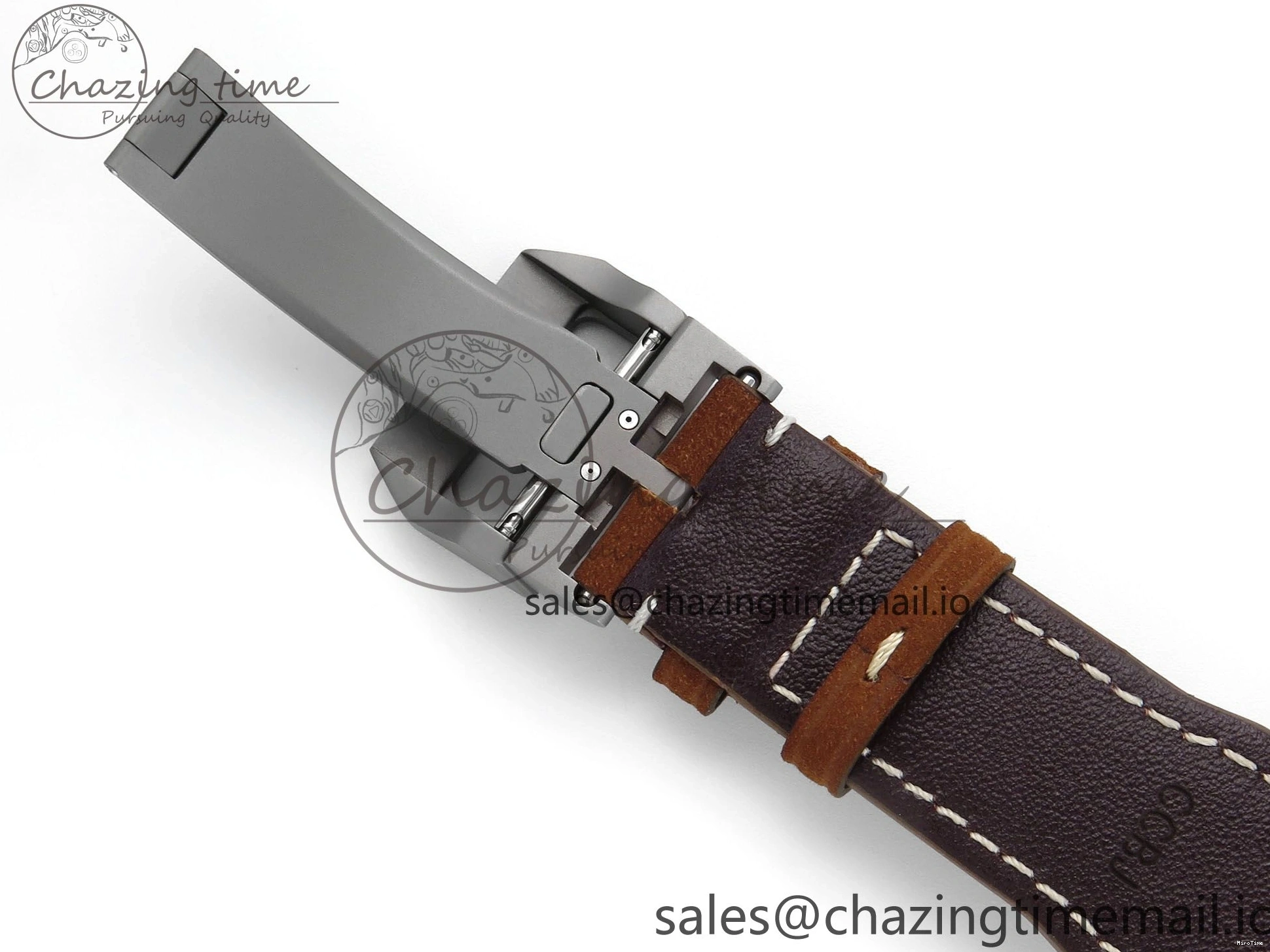 MIROTIME 0417 Big Pilot IW329701 M+F 1:1 Best Edition Black Dial on Brown Leather Strap MY RelaxedFit 7005